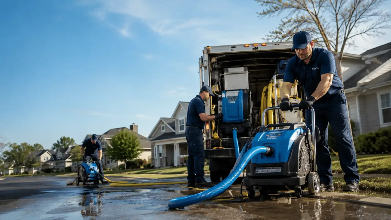 Flood Damage Cleanup in Institute, WV
